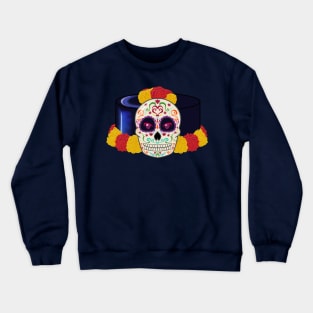 Desserts - Sugar Skull Cake Crewneck Sweatshirt